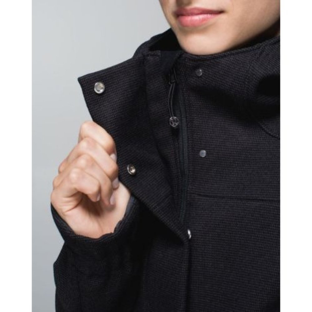 Lululemon Studio Softshell Jacket Coat Full Zip T… - image 3